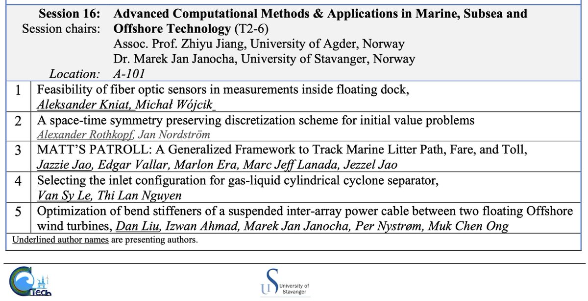 rothkopfAK's tweet photo. Real pleasure to present results w/ J. Nordström on space-time symmetry preserving discretization schemes for IVPs @UniStavanger #COTech. We achieve conservation of Noether charge at its continuum value after discretization🤩! Thank you Z. Jiang for questions. @forskningsradet https://t.co/48iTZTUham