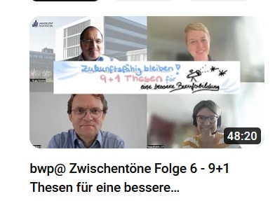 bwp@ (@bwpat) on Twitter photo Neue Folge der #bwpat Zwischentöne ist online auf YouTube: 9+1 Thesen für eine bessere Berufsbildung mit @twit_nicnae <a href="/karlwilbers/">Berufsbildung 4.0</a> @taigabrahm und H.-H. Kremer: youtube.com/watch?v=oQ0S8y…
<a href="/wbv_de/">wbv Publikation</a> @VET_Repository <a href="/BIBB_de/">BIBB</a> @LWindelband Neue Folge der #bwpat Zwischentöne ist online auf YouTube: 9+1 Thesen für eine bessere Berufsbildung mit @twit_nicnae <a href="/karlwilbers/">Berufsbildung 4.0</a> @taigabrahm und H.-H. Kremer: youtube.com/watch?v=oQ0S8y…
<a href="/wbv_de/">wbv Publikation</a> @VET_Repository <a href="/BIBB_de/">BIBB</a> @LWindelband