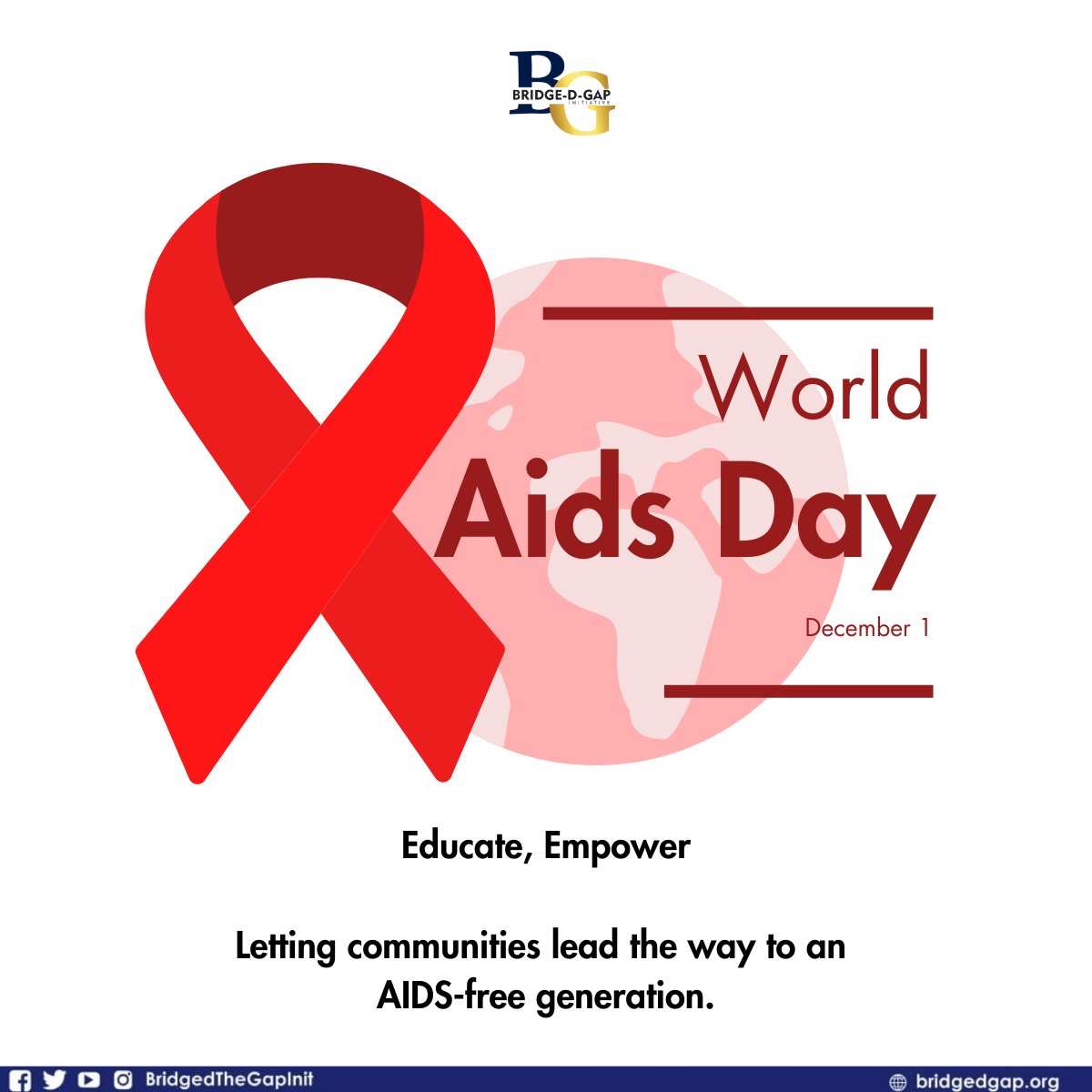 On World AIDS Day, we unite to educate and empower, recognizing that by letting communities lead the way, we can pave the path towards an AIDS-free generation. 

#worldaidsday #sexedmatters #empowerment #educatethecommunity