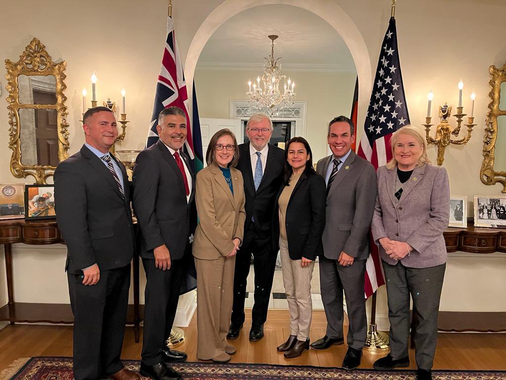 More than 62 million Hispanics contribute to the rich fabric of American life, and I look forward to getting to know this community on my travels in the US. Thanks @RepBarragan @RepPeteAguilar @RepCardenas @RepSylviaGarcia & @RepDarrenSoto for your leadership.