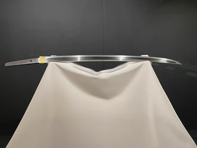 久しぶりにトーハク行って鳴狐見てきた 冬木小袖の修繕プロジェクトのミクのねんどろも展示してあった 2階に展示してあった後光てて様に装着してみたら思ってたより似合っちゃった