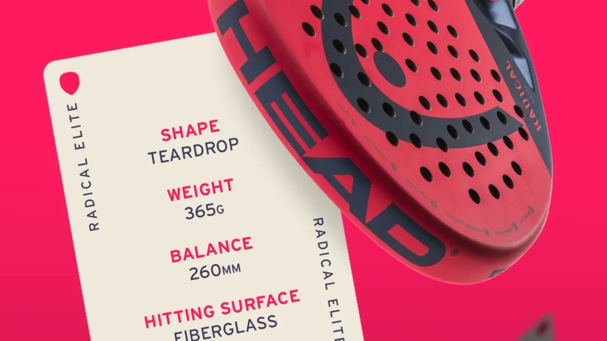 all_4_padel's tweet image. Controla el juego a tu manera gracias a la nueva serie de palas radical con forma de lágrima de @HEAD_PADEL 
👉🏻bit.ly/3uFWT8r
#padel #padelfemenino #headpadel #radical