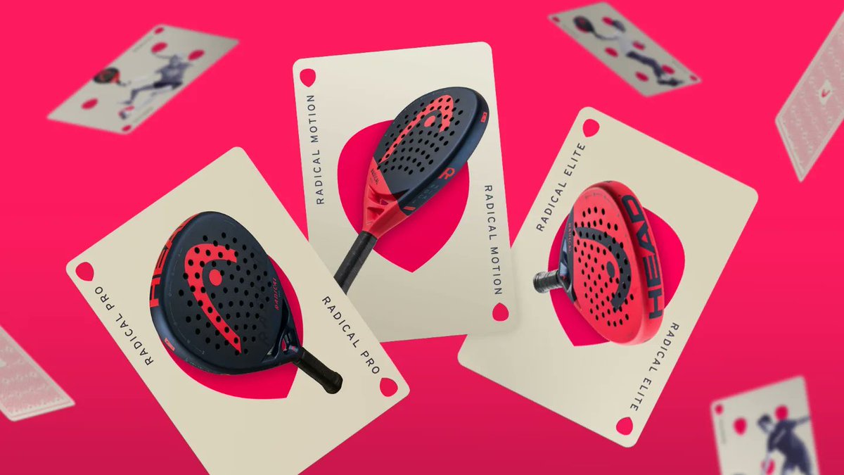 all_4_padel's tweet image. Controla el juego a tu manera gracias a la nueva serie de palas radical con forma de lágrima de @HEAD_PADEL 
👉🏻bit.ly/3uFWT8r
#padel #padelfemenino #headpadel #radical