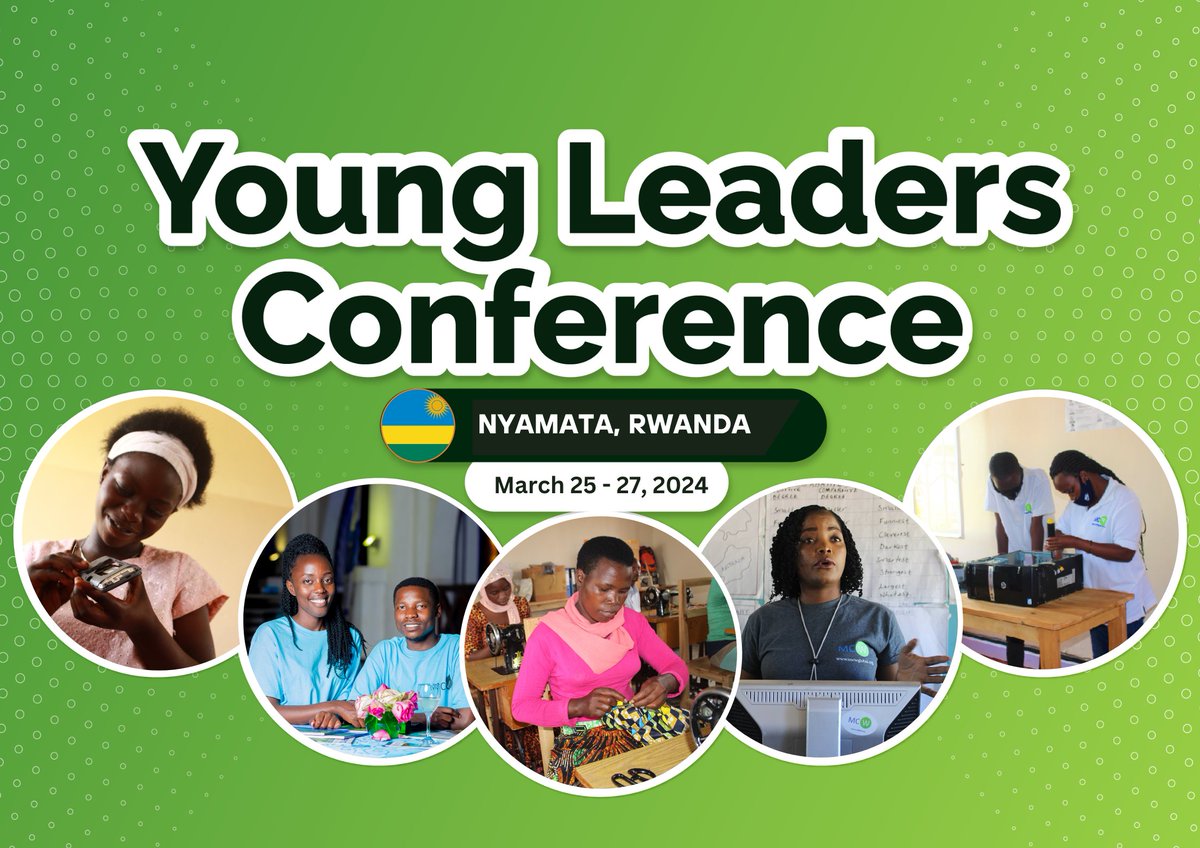 We are excited to announce that MCW Global is partnering with MC-Rwanda to co-host our Young Leaders Conference in Nyamata, Rwanda. The Conference scheduled to take place March 25 - 27, 2024, will bring together young leaders from Rwanda, Uganda, Tanzania, Kenya, and Zambia.