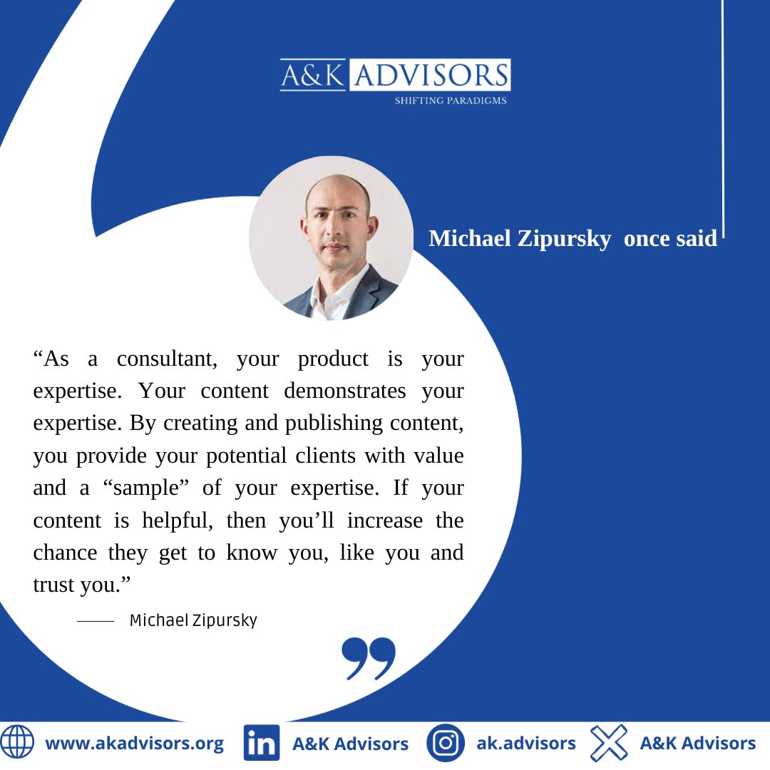A&K advisors tweet media