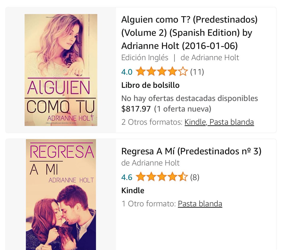 @daliaescritora @le_leesto Para estas fechas el amor es lo importante, Mi trilogía Predestinados “Primer Amor” a.co/d/9Sw0gVU 
El profundo amor que Irina y Joshep se tienen se verá empañado por la trágica ironía que unen a sus familias. ¿Podrá esta ser capaz de separarlos?