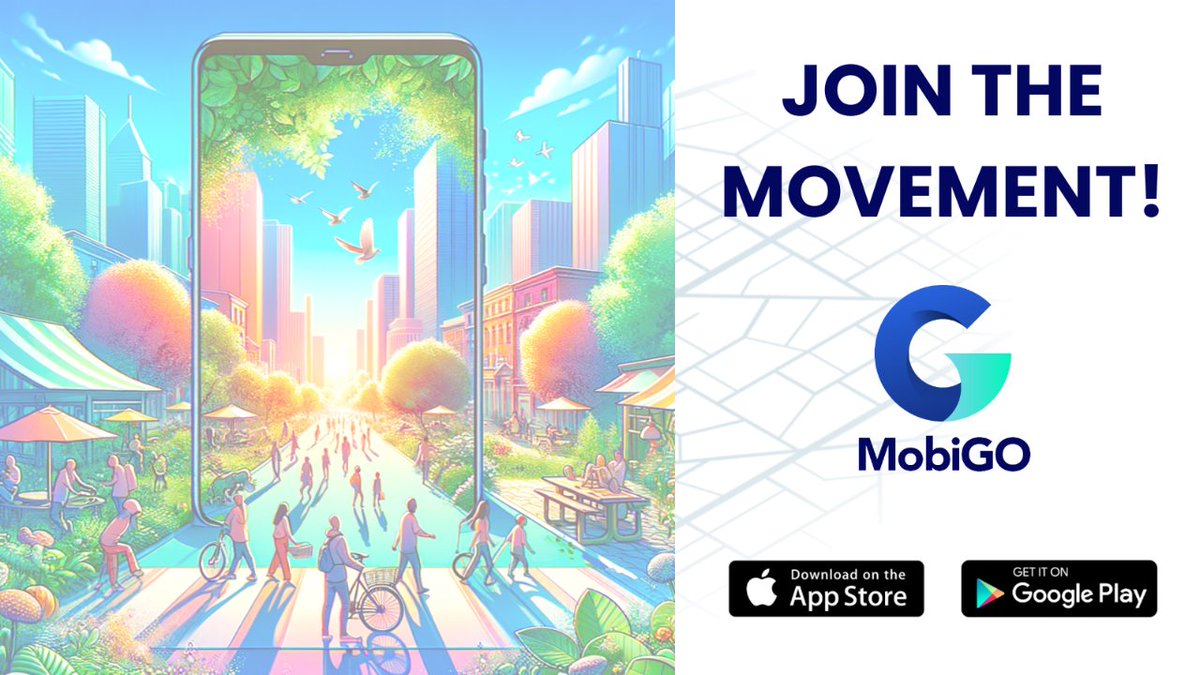 Join the movement towards sustainable urban living.

🌟 Experience the Change with MobiGO! 🌿

Our app empowers YOU to be a part of the solution for traffic and environmental challenges. Be a local hero and contribute to a greener, safer neighborhood. #MobiGO #DePIN