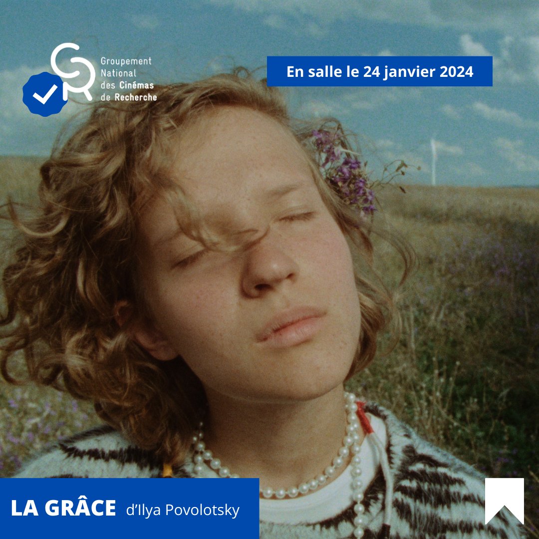 ✔️SOUTENU PAR LE GNCR  
LA GRÂCE d'Ilya Povolotsky   
🎥Sort en salle le 24 janvier 2024
<a href="/Bodega_films/">Bodega Films</a>