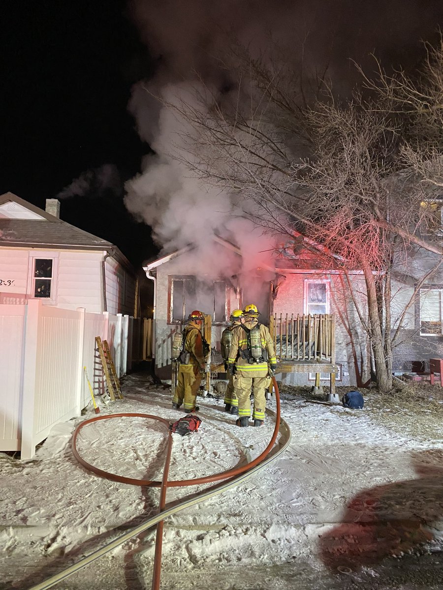 RFPS responded to a house fire 2200 Blk McDonald St at 6:28am. Firefighters made entry to the home and had the fire under control within 10 minutes. One occupant transported to hospital with minor burn injuries. Fire is under investigation. #YQR