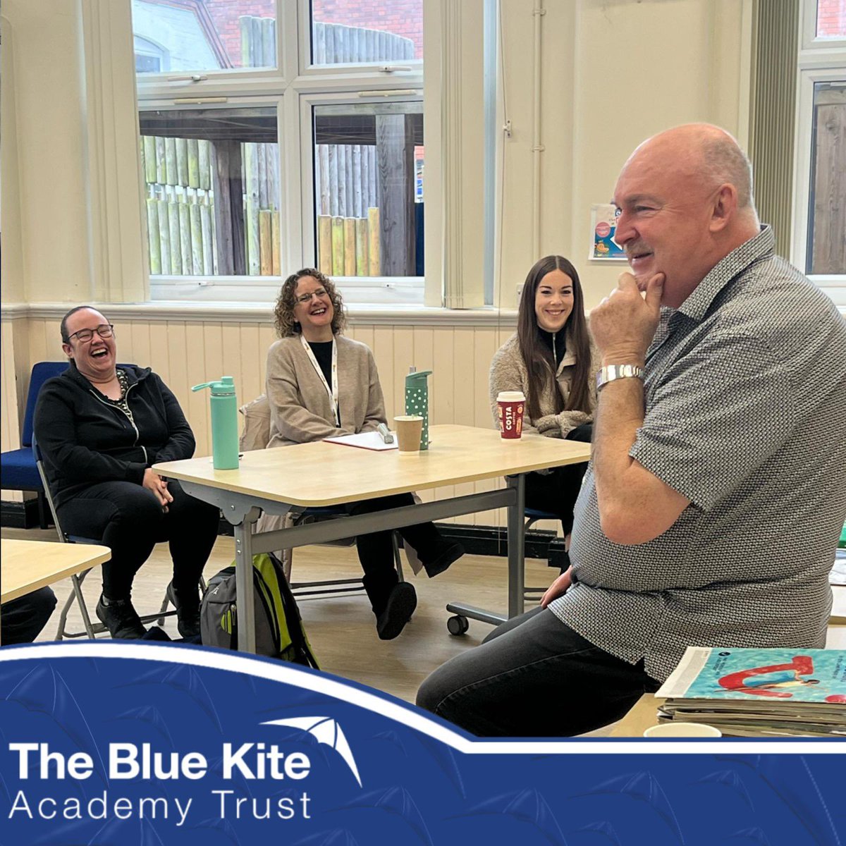 Inspire_BKT's tweet photo. 📚🌟Our trainee teachers had the privilege of working with renowned Author and Reading Ambassador, Neil Griffiths, on instilling the love of reading into our children! 📖✨

Together, we're creating a generation of passionate readers! 🙌📚

#LoveOfReading #ReadingForPleasure https://t.co/DNCpBTG0AI