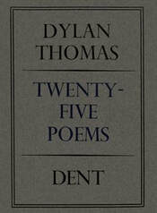 BurtonMuseum's tweet photo. A beautiful copy of a second impression edition of 'Twenty-Five Poems' by Dylan Thomas. (Kindly sourced by Jeff Towns @Dylanthomasguy especially for the @BurtonMuseum collection a few years ago) This copy was originally published in December of 1936. https://t.co/wsMTVyggt3
