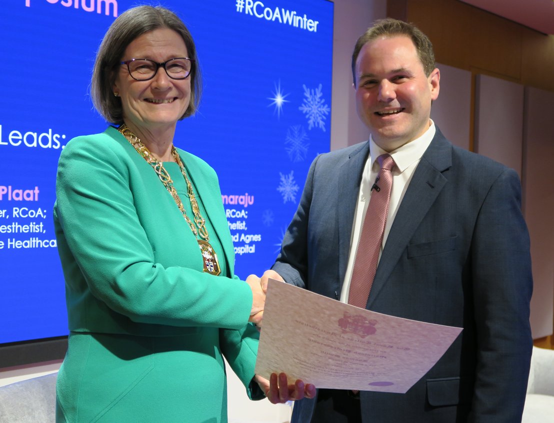 Royal College of Anaesthetists tweet media