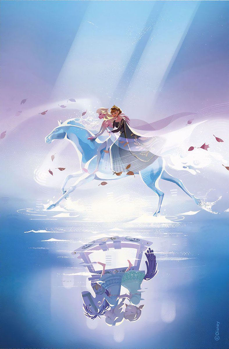 홍콩 디즈니랜드 일러스트도 너무 멋쁘고... 
물에 비춰지는 것 봐. 정말 잘 자랐다 
각자 그대로인 색감으로... 완결적 모습을