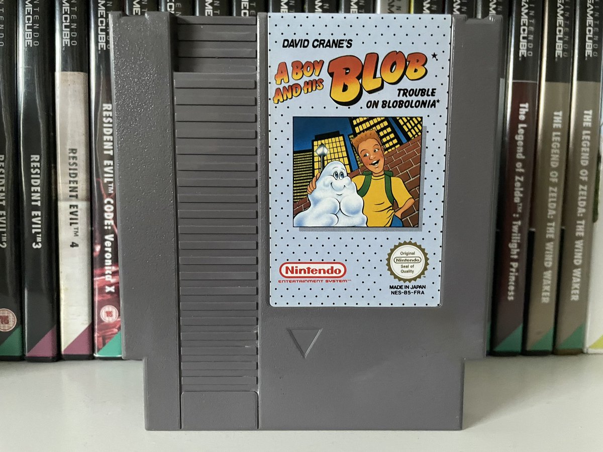 Retro_sheriffen's tweet image. Hey everyone. I collect video games.
Starting this with showing versions of different nes games.
Starting with #aboyandhisblob 
One is for the us market and the other one for the europen market.
#nes #snes #nintendo #zelda #gamer #collector #nescollector #retro #retrogamer