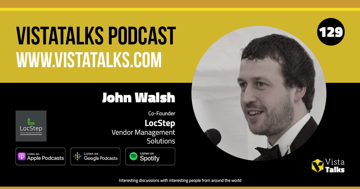 Join us on this episode as John Walsh shares insights from his vast experience to provide a comprehensive view of the localization industry's current state and future. Listen to the audio or watch the video: vistatalks.com/episode-129-jo… #Localization #VendorManagement #LocStep