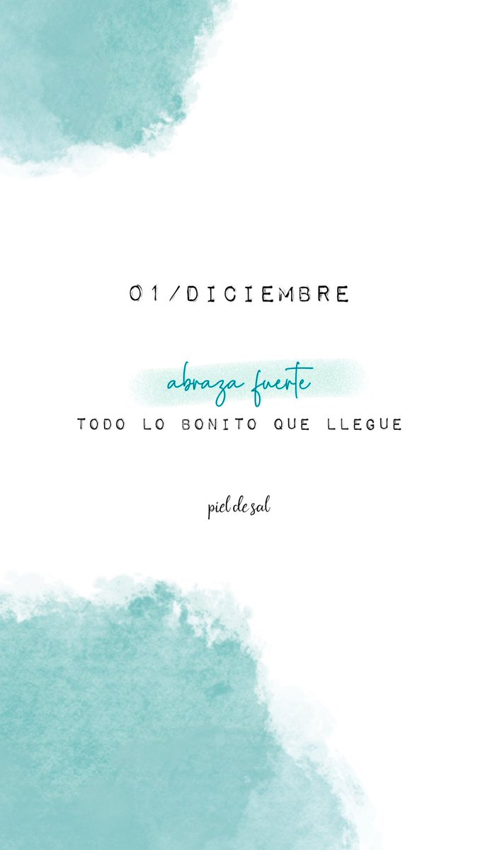 pieldesal_'s tweet photo. 01/12 - Que el último del año lo haga inolvidable 🫂 https://t.co/omCLHZ8gQw