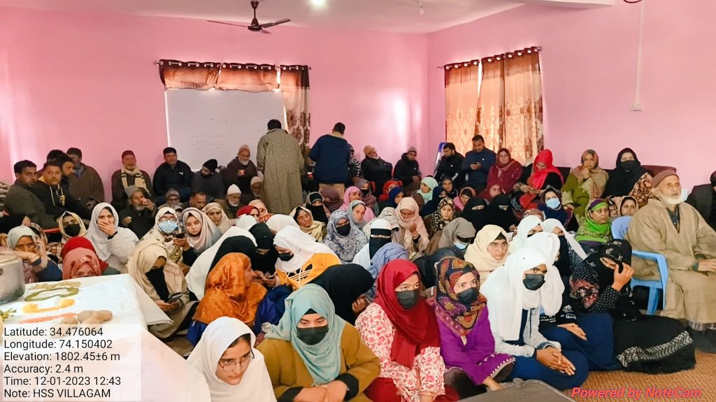 Worthy ADDC sir &amp; BDO sir visiting different panchayats of Block Ramhall during the Viksit Bharat Sankalp 2023