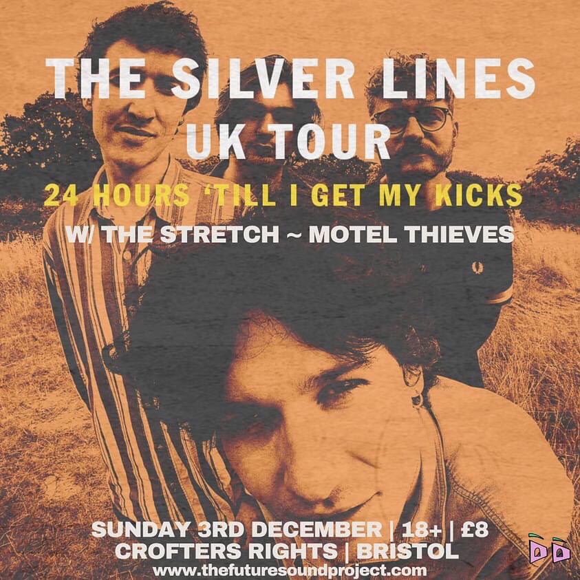 It’s almost time to end the year in an explosion of sound - only 20 tickets left for @TheSilverLines1 show in @Crofters_Rights this sunday! People of bristol, whatcha doing if you haven’t snapped one up yet… GET THEM GONE🍻💥