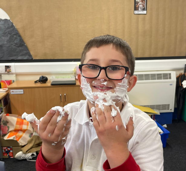 Messy Play in Basecamp today! <a href="/Cabotfederation/">Cabot Federation</a>