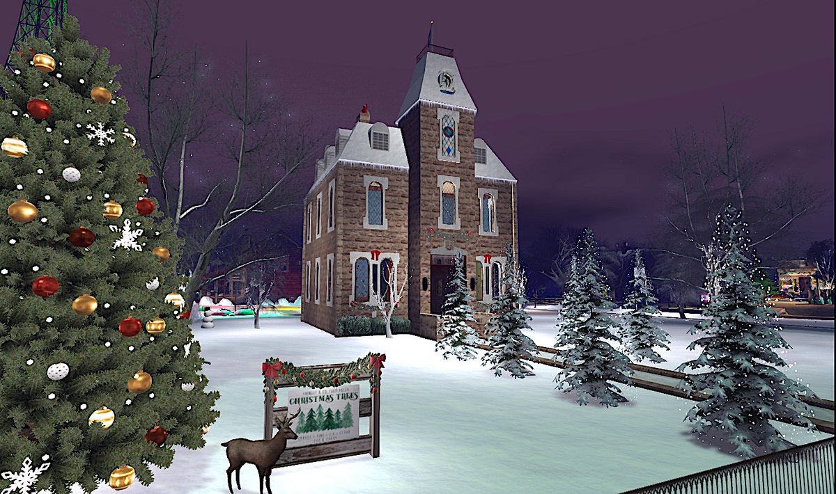 EthanWestland's tweet image. I was honoured to be asked to build a display home &amp;amp; yard for this year's #LightsOfHope exhibit at the SL #ChristmasExpo &amp;amp; would be grateful if you'd go by &amp;amp; vote for it with a kiosk donation-it all goes to a great cause, supporting cancer research! SLURL maps.secondlife.com/secondlife/Lig…