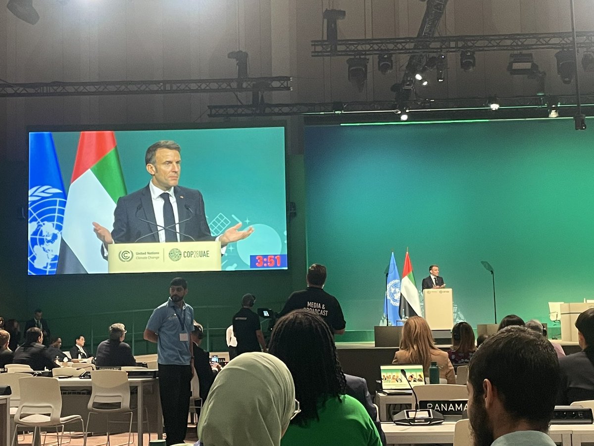 « We need to integrate climate objectives into <a href="/wto/">WTO</a> rules: free low carbon products, tax high carbon ones, and we need good carbon accounting for this » YES Mr Président <a href="/EmmanuelMacron/">Emmanuel Macron</a> 
<a href="/Elysee/">Élysée</a> <a href="/Greenly_Earth/">Greenly</a> !