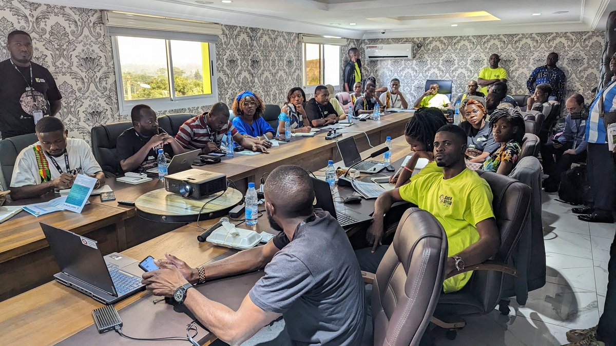 sotmafrica's tweet photo. Official Launch of OSM Africa session happening now at #SotMAfrica2023 https://t.co/a1N4BqWxkK