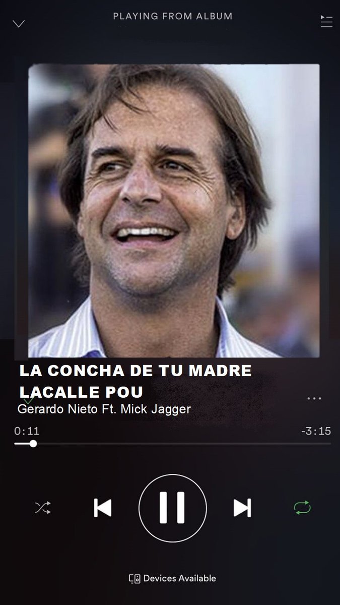 petecopetaca's tweet photo. El último tema que voy a escuchar en Spotify https://t.co/d1G1P4QSCw