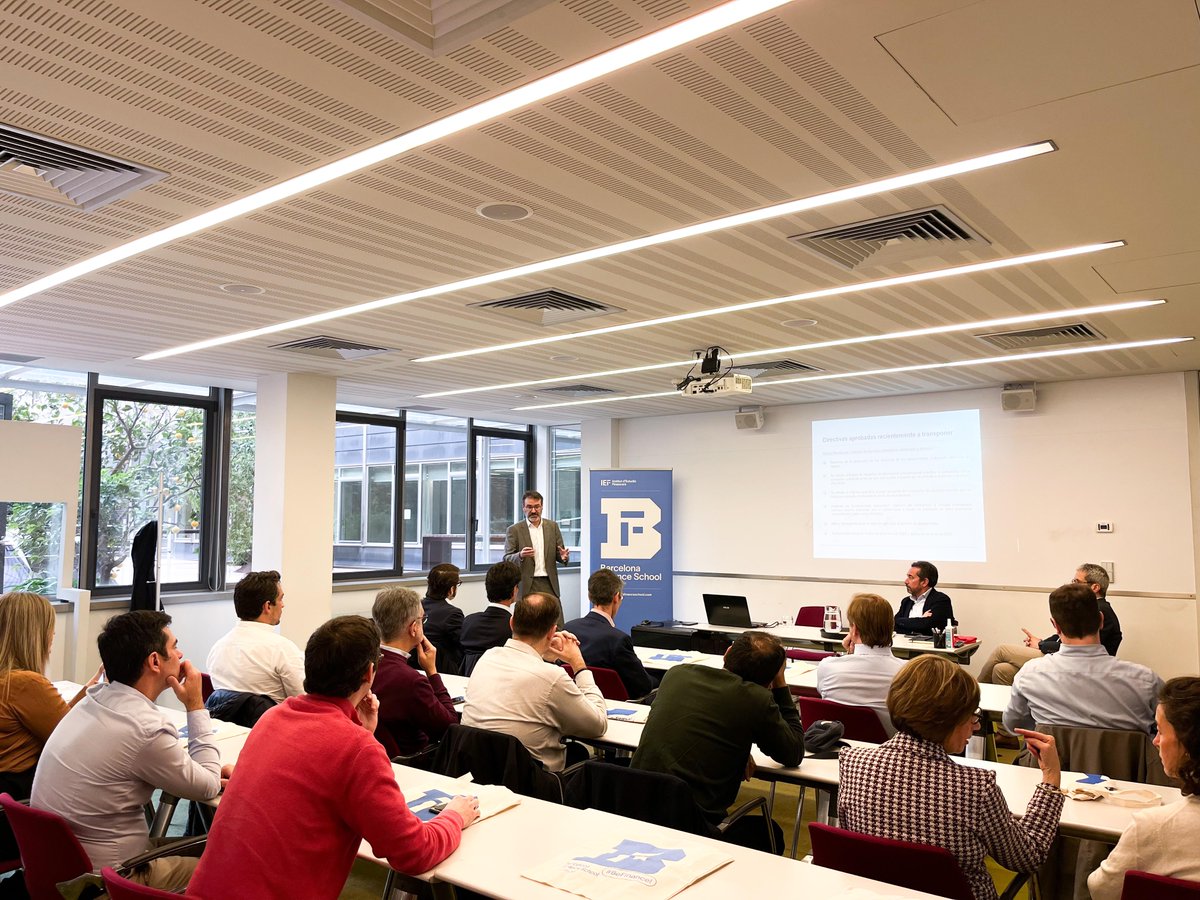 15 directiv@s del #ecosistemafintech se han reunido en la #befinanceschool, el hub de conocimiento financiero donde transformamos conocimiento en #impacto, para conocer las novedades regulatorias del sector y compartir un #cafenetworking 🚀
<a href="/Roca_Junyent/">RocaJunyent</a> <a href="/FerranTeixes/">Ferran Teixes</a> <a href="/EloiNoya/">Eloi Noya</a>