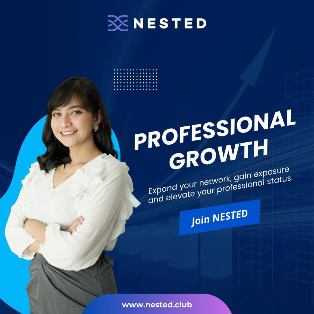 NestedClub's tweet photo. Elevate your career with Professional Growth – Expand your network, gain exposure, and soar to new professional heights. https://t.co/1XcB6AO4e7