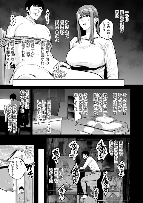 快楽堕ちした妻と間男のハメ撮りを販売させられる夫(5/8) 