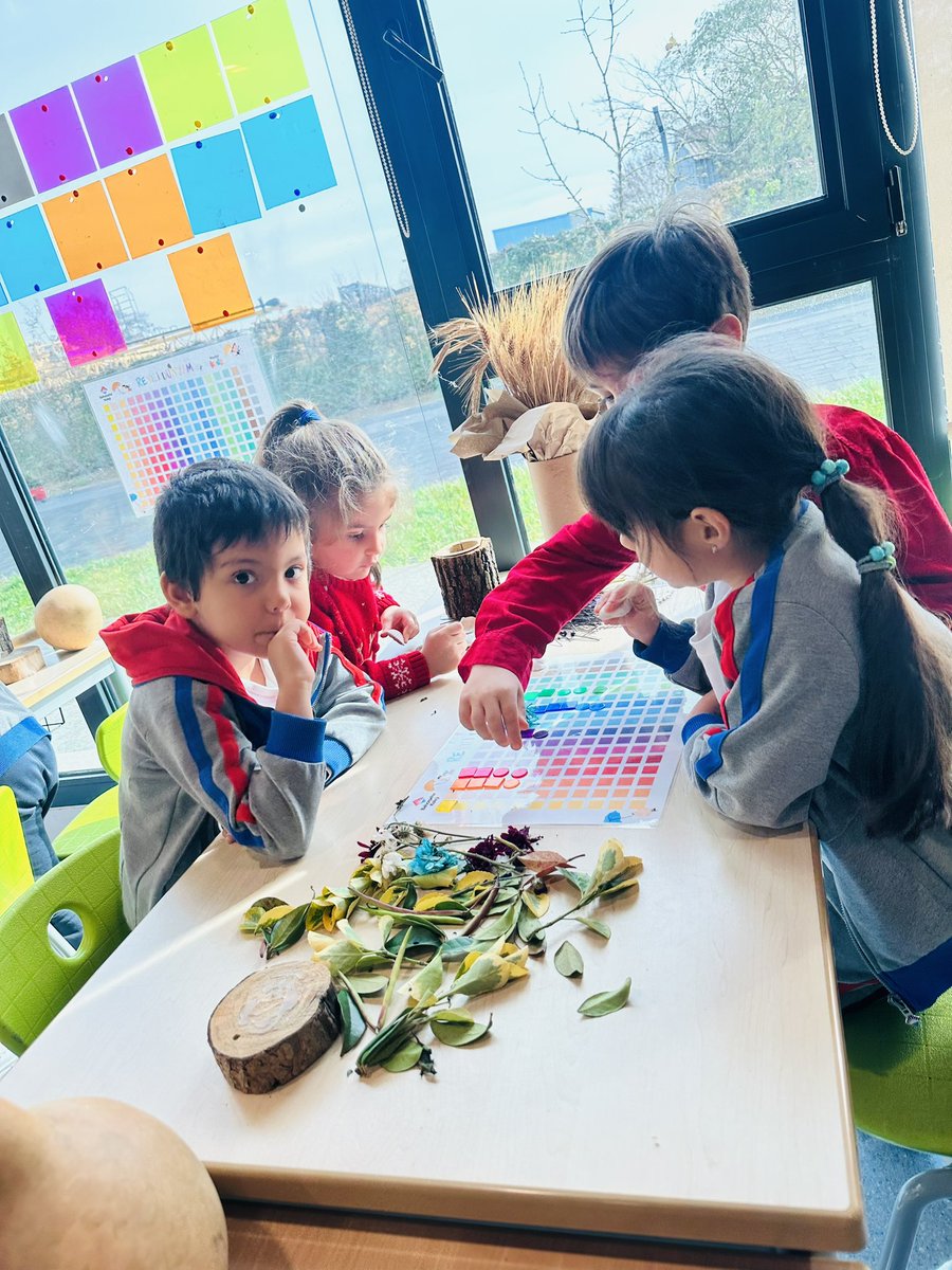 aysebilgin37's tweet photo. Master Kids “Tabiatta Sanat” Renkler Nereden Gelir? Doğadan Edindiğimiz Materyaller İle Renk Kartelası Üzerinde Eşleştirme Çalışması Yaptık. #masterkids #bkokuloncesi #heranımdabahcesehir #bahcesehirkoleji @mturanoznacar @BkOmerli @burcinertik https://t.co/odTtSQGefL