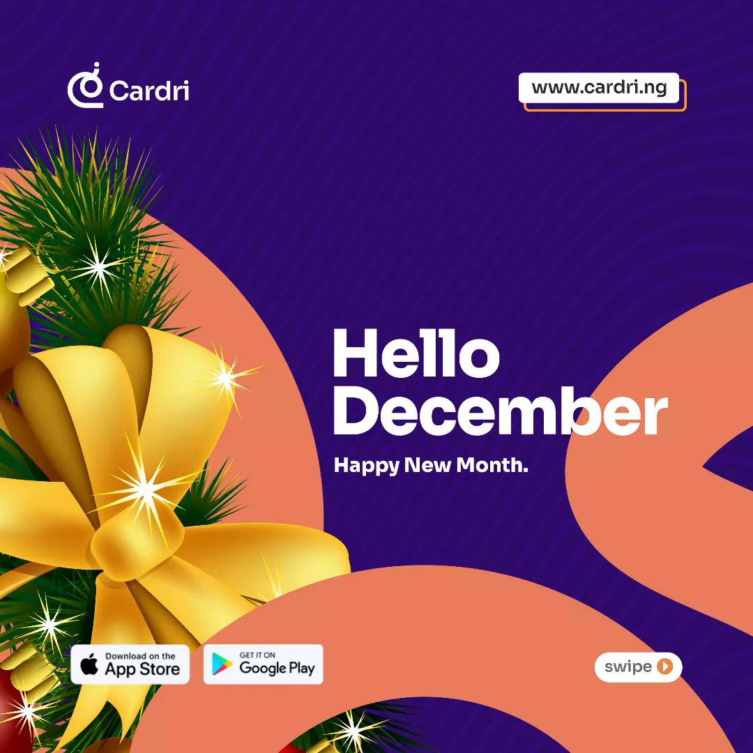 cardrifinance's tweet photo. "Deck the halls, revolutionize your funds and get your December dettier with us at Cardri!  #DecemberReady #CardriMagic #cardri #dettydecember https://t.co/WysIZby6rG