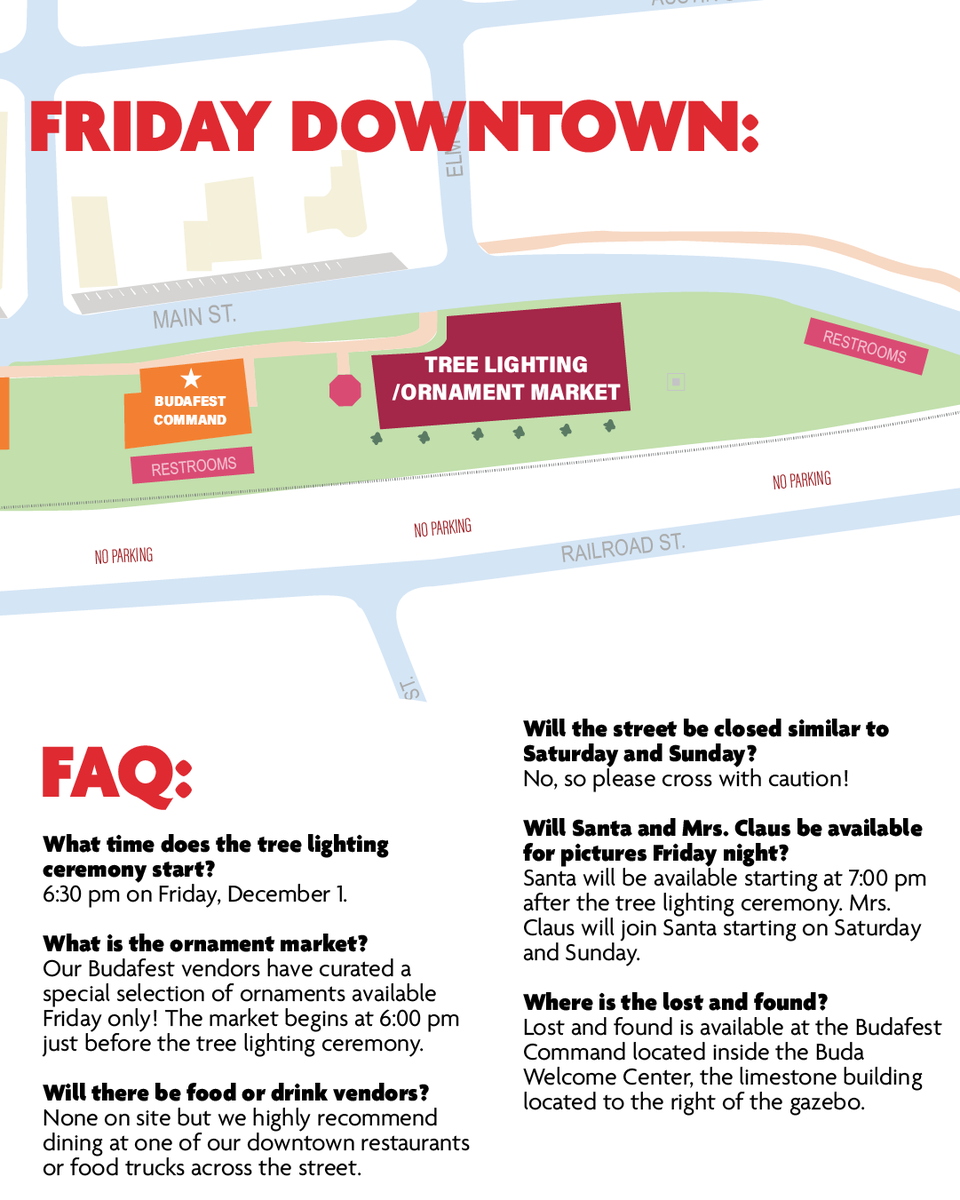 CityofBudaTX's tweet photo. Today is the day! Budafest officially begins this evening at 6:30 p.m. in Downtown Buda!
Here is everything you need to know for today's festivities!
Hope to see you there!
#BudaTX #Budafest #DowntownBuda #BudaFun https://t.co/9UbBKkzSYT