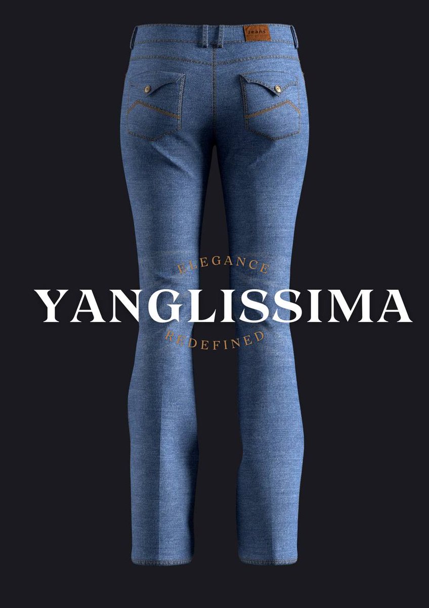 YanglissimaUK's tweet photo. Feel the difference in every step, where style meets substance, and comfort meets couture. These fit jeans aren't just an addition to your wardrobe; they're an expression of your discerning taste, a statementof unmatched refinement. https://t.co/ntz4oWMYDP