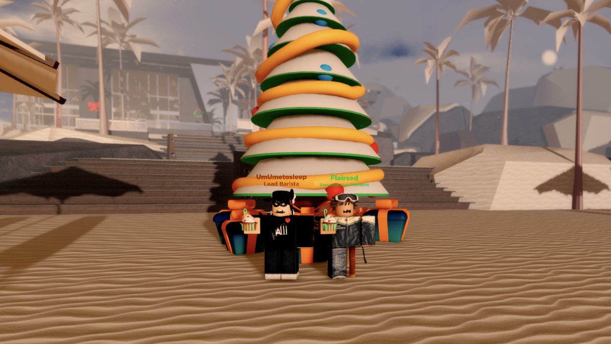 VerdeCafeRoblox's tweet image. 🎅Merry Christmas, Verdarians! The Christmas/Winter update is out now! #ROBLOX #RobloxDev