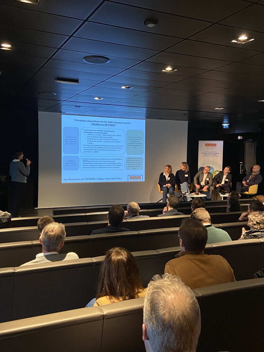 AFIGESE's tweet image. 📣 C'est l'heure de l'ouverture de la Rencontre d'actualité à Dunkerque

Au programme ce matin :

- Conférence n°1 : Stratégie autour de la PPI et verdissement de son mode de financement.

- Conférence n°2 : Où en est-on de la fiabilité des comptes ?

#AFIGESE23 #collterr
