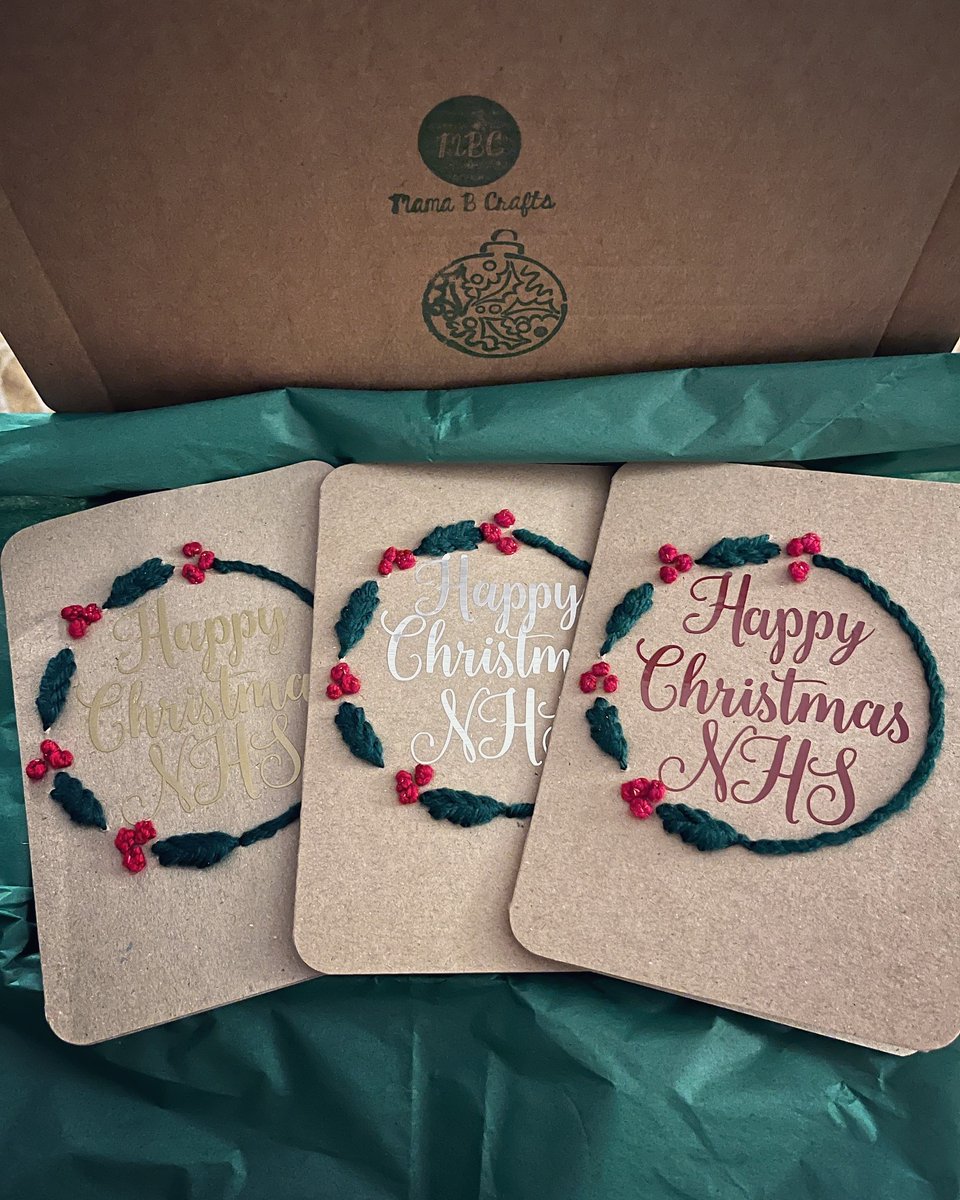 We LOVE  Christmas crafts! @mamab_crafts #supportsmallbusiness #supportlocalbusiness #supporthandmadeuk #handmadechristmas #handmadechristmascards #bespokeorder #bespoke #custommade #nhs #nhsheroes #nhsstaff #thankyounhs #lovehandmade getstamped.co.uk/product/upload…