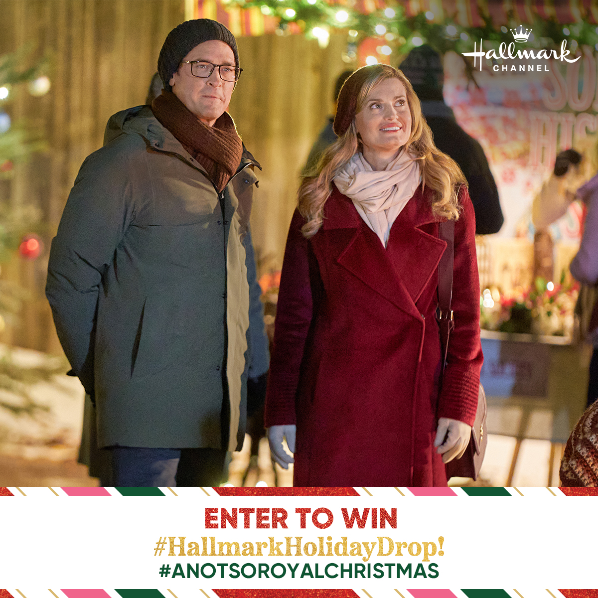 Do you want to be one of our #HallmarkWinners? Philadelphia &amp; Hartford, Re-Tweet TODAY using #HallmarkHolidayDrop, #ANotSoRoyalChristmas #contest to enter for a chance to win a Hallmark Channel gift box for the #ANotSoRoyalChristmas premiere tomorrow at 8/7c!