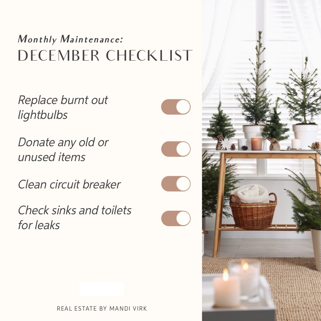 mandivirk's tweet photo. Here are some commonly overlooked home maintenance tips. What are other items on your list to do this month? #homeownertip #homemaintenance #homechecklist https://t.co/IRsgECewn9