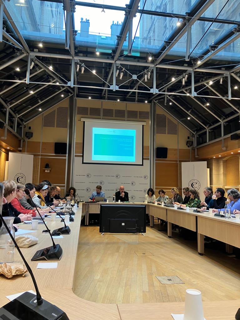 Atelier participatif à la cour des comptes pour évaluation de la politique publique d'inclusion scolaire avec les syndicats de notre fédération: <a href="/snmsu_unsa/">SNMSU-UNSA Éducation</a> <a href="/snpden/">SNPDEN-UNSA</a> <a href="/snpce/">Snpce-Unsa</a> <a href="/SE_Unsa/">SE-Unsa</a> <a href="/SNIESUNSA/">SNIES - UNSA Éducation</a>