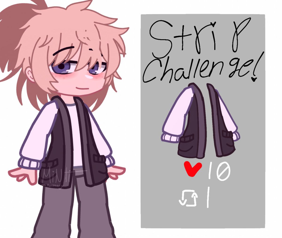 minti_icecream's tweet photo. Strip challenge ! 10 likes and I'll remove his jacket❤️

#gachaheat #gachaheatgay #gachansfw #gachansfwcommunity #gacharule34 #gachar34 #stripchallenge https://t.co/kIdcvbFhj0