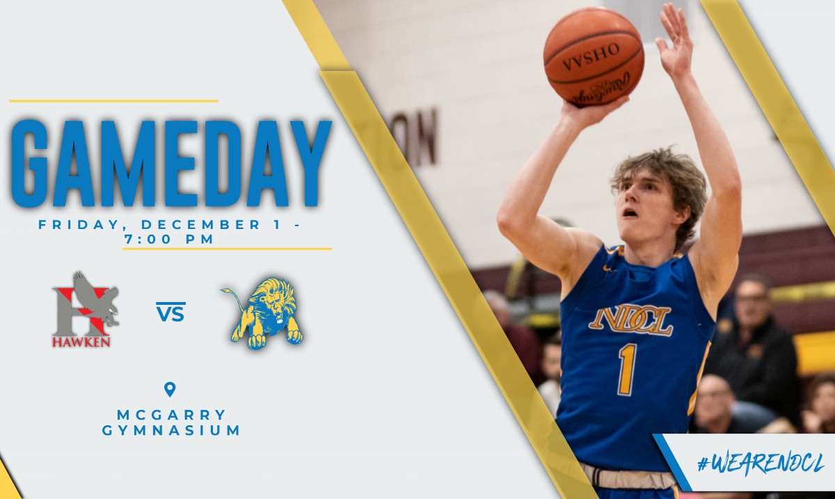 It's OFFICALLY gameday for Boys Basketball as they take on the Hawken Hawks in their 2023-24 season &amp; home opener! Varsity tip-off is at 7 PM, JV at 5:45, and Freshmen at 4:30. Go Lions!

#WeAreNDCL