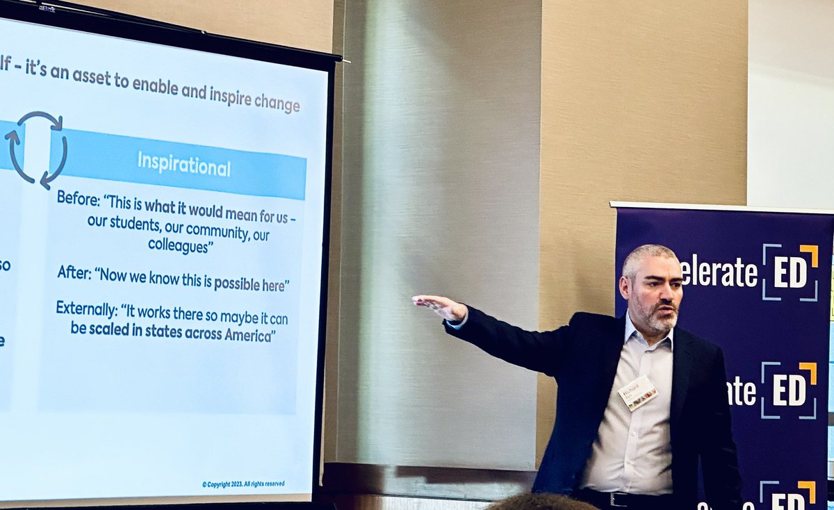 Alissa Peltzman (@alissapeltzman) on Twitter photo “A proof point isn’t an end in itself- it’s an asset to enable and inspire change,” Richard Eyre. Working with #AccelerateED sites to explore how to deliver a proof point and unlock scale. <a href="/DeliveryAsc/">Delivery Associates</a> <a href="/edstrategygroup/">ESG</a> <a href="/gatesfoundation/">Gates Foundation</a> #pathways “A proof point isn’t an end in itself- it’s an asset to enable and inspire change,” Richard Eyre. Working with #AccelerateED sites to explore how to deliver a proof point and unlock scale. <a href="/DeliveryAsc/">Delivery Associates</a> <a href="/edstrategygroup/">ESG</a> <a href="/gatesfoundation/">Gates Foundation</a> #pathways