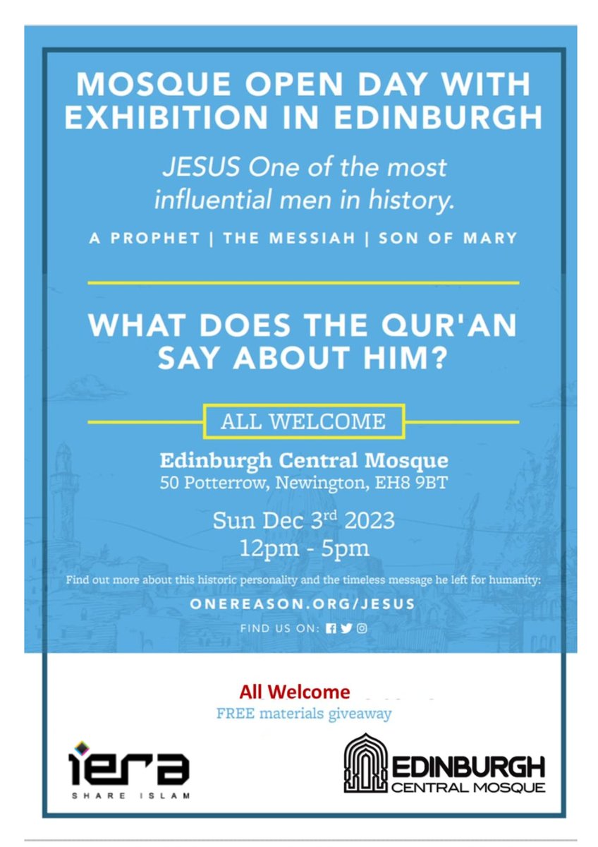 Edinburgh Central Mosque (@edcentralmosque) on Twitter photo 
