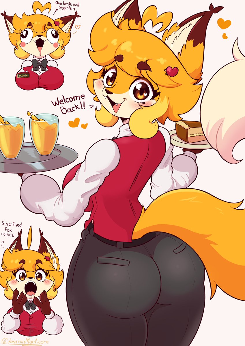 JasminManticore's tweet photo. Orange Smelly Waitress 🧡🍊 https://t.co/KSXEpDAsqz