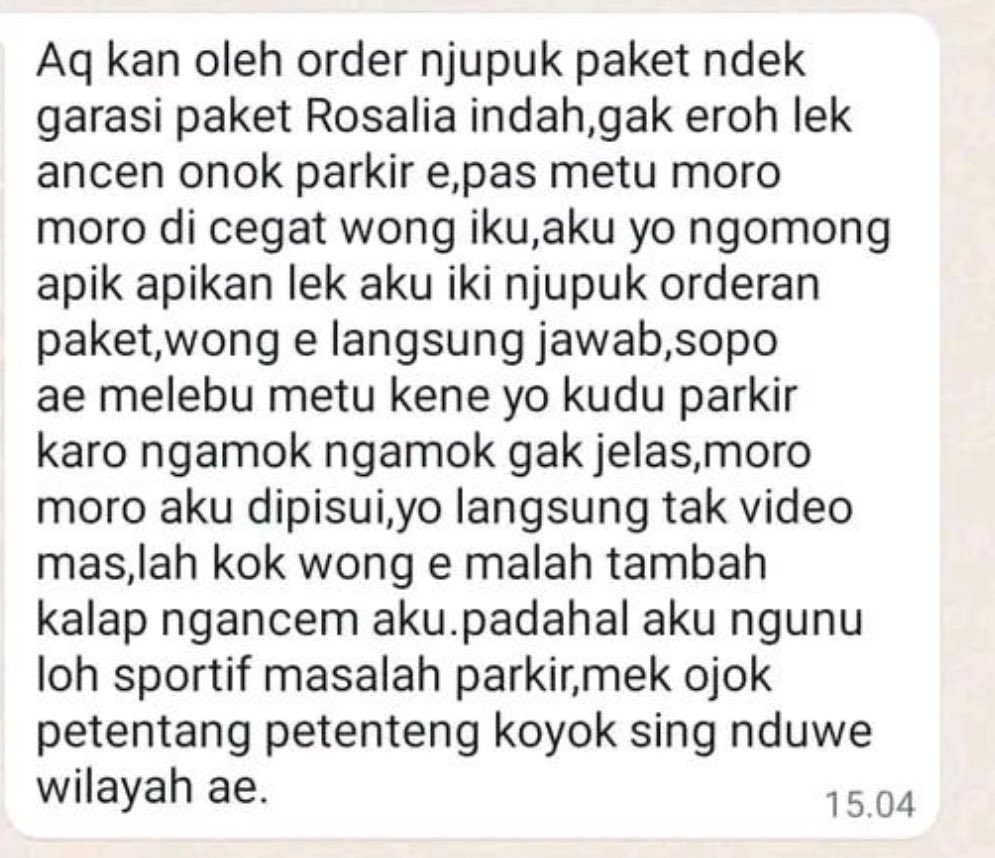 infomalang's tweet photo. Kompilasi laporan warga soal parkir di IGku hari ini

Semoga ditanggapi serius sama @dishub_mlgkota dan @PemkotMalang https://t.co/UYI8GZ2gRM
