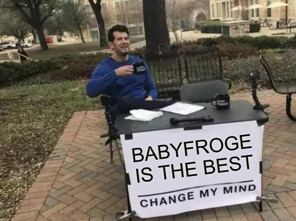 FROGEBABYETH's tweet photo. #memecoins #froge @Portalcoin #BABYFROGE #PEPE https://t.co/pw9AzenolJ