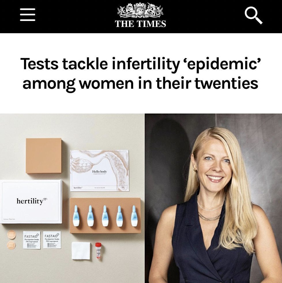 This advert should be banned. There isn't an 'infertility 'epidemic'' among women in their twenties. There are, however, total double standards in what counts as medical disinformation. Vaccine info is carefully regulated, but it's somehow fine to lie to women about their bodies?