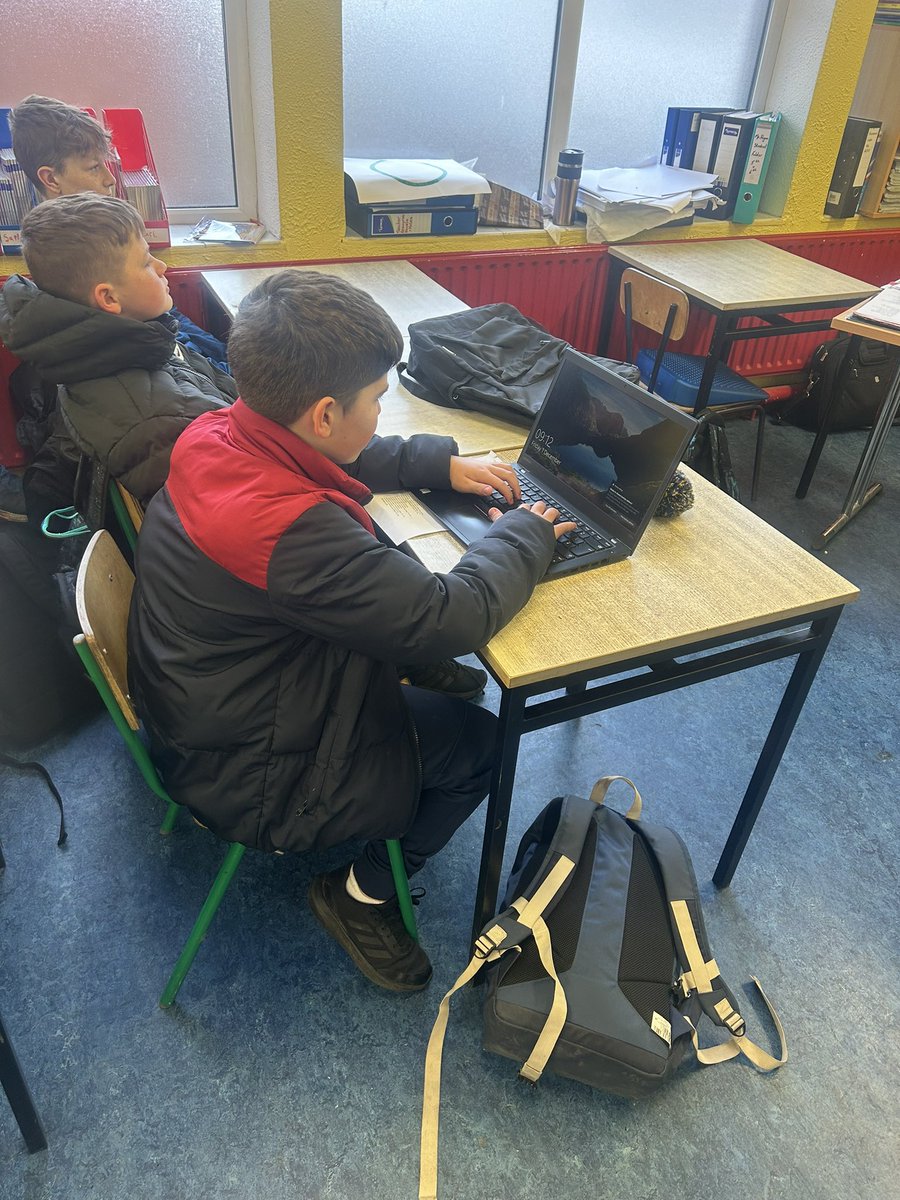 A huge thank you to past pupil Niamh Hackett and <a href="/Regeneron/">Regeneron</a> for their donation of laptops to our school which are of huge benefit to our students each day as they go through their daily tasks. #milebuiochas #localeductaion