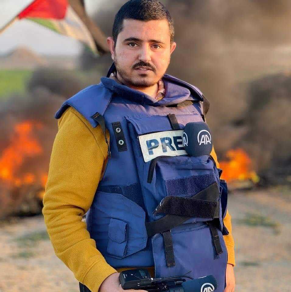 Ahmethamzat's tweet photo. Son Dakika
🇵🇸🇹🇷Gazze'de AA’nın muhabiri Montaser Alsawaf şehit oldu.
 #ZiyonistLobbyAttack 
#FreePalestine
#feeegaza 
#istandwithpalastein
#SoykırımaSessizKalma https://t.co/ykSmnosMYD